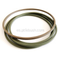 Sello radial de cilindro PTFE llena de bronce al 40%